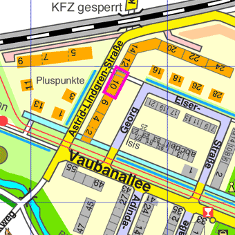 Lage Astrid-Lindgren-Straße