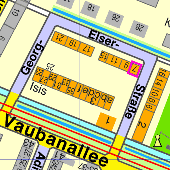 Lage Georg-Elser-Straße