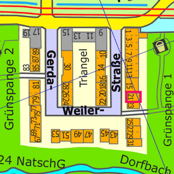 Lage Gerda-Weiler-Stra&szlig;e