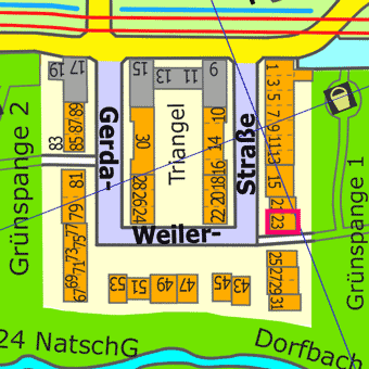 Lage Gerda-Weiler-Stra&szlig;e