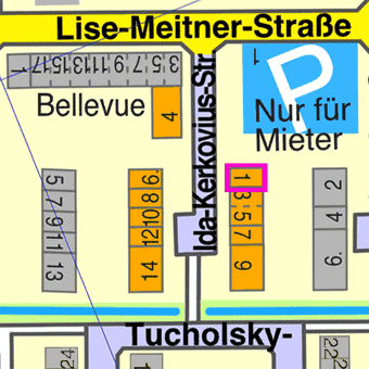 Lage Ida-Kerkovius-Stra&szlig;e